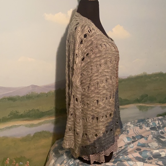 LuLu sweater- hand painted gorgeous colors - Picture 8 of 12